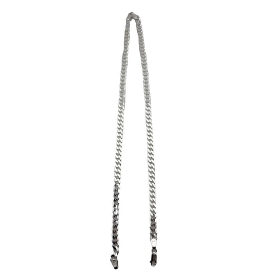 Curb Chain Silver Anklet 10 Inch – 925 Sterling Heavy | 25g