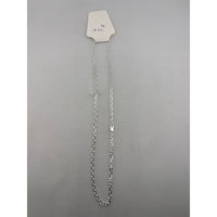 Load image into Gallery viewer, Diamond Cut Cable Silver Chain in 925 Sterling | Faceted
