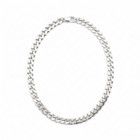 Load image into Gallery viewer, Diamond Cut Cuban Link Silver Anklet in 925 Sterling Silver (9 Inch) (25g)

