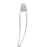 Load image into Gallery viewer, Diamond Cut Curb Silver Chain 925 | High Shine Faceted
