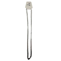 Load image into Gallery viewer, Diamond Cut Curb Silver Chain in 925 Sterling | Faceted
