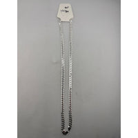 Load image into Gallery viewer, Diamond Cut Curb Silver Chain in 925 Sterling | Faceted
