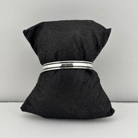 Load image into Gallery viewer, Double Band Silver Kada – 925 Sterling Silver Bracelet Polished Dual Layer Design
