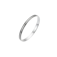 Load image into Gallery viewer, Dual Line Silver Kada – 925 Sterling Silver Bracelet

