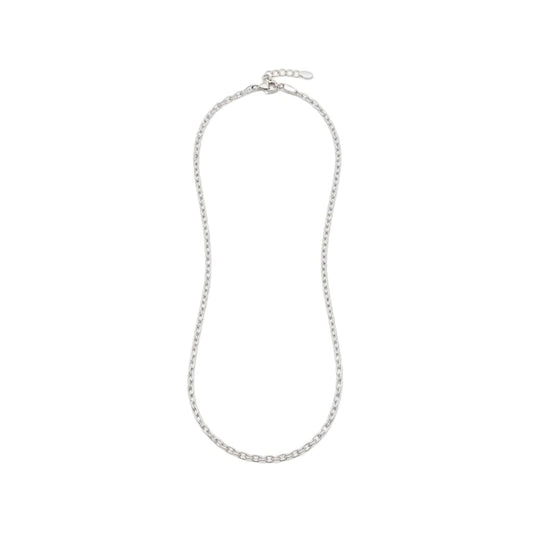 Fancy Link Silver Chain in 925 Sterling | Designer Pattern