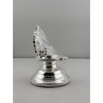 Festive Sterling Silver Diya 87gm – For Diwali & Temple
