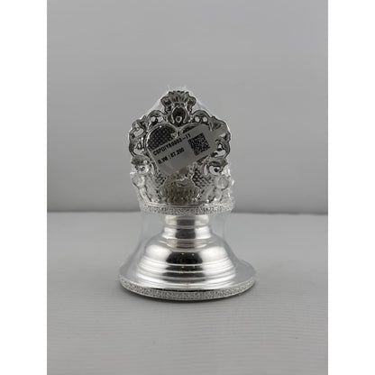 Festive Sterling Silver Diya 87gm – For Diwali & Temple