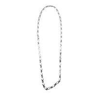 Load image into Gallery viewer, Figaro Silver Chain in 925 Sterling | 5mm Flat Diamond-Cut