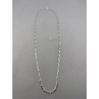Load image into Gallery viewer, Figaro Silver Chain in 925 Sterling | 5mm Flat Diamond-Cut
