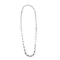 Load image into Gallery viewer, Figaro Silver Chain in 925 Sterling | 5mm Flat Diamond-Cut
