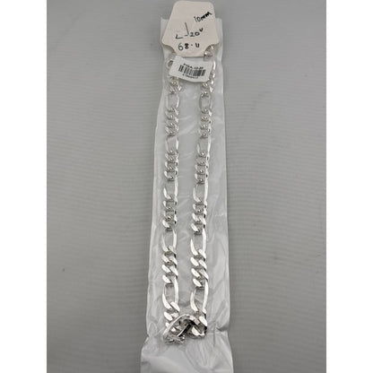 Figaro Silver Chain in 925 Sterling | Classic Italian Link