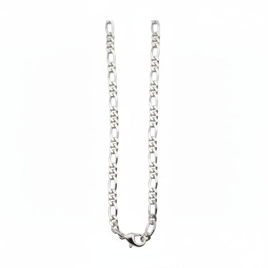 Figaro Silver Chain in 925 Sterling | Classic Italian Link