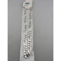 Load image into Gallery viewer, Figaro Silver Chain in 925 Sterling Silver | Italian Link Necklace
