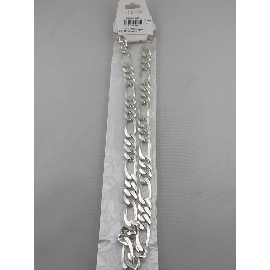 Figaro Silver Chain in 925 Sterling | Classic Italian Link