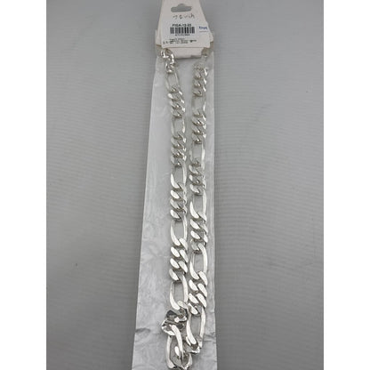 Figaro Silver Chain in 925 Sterling | Classic Italian Link