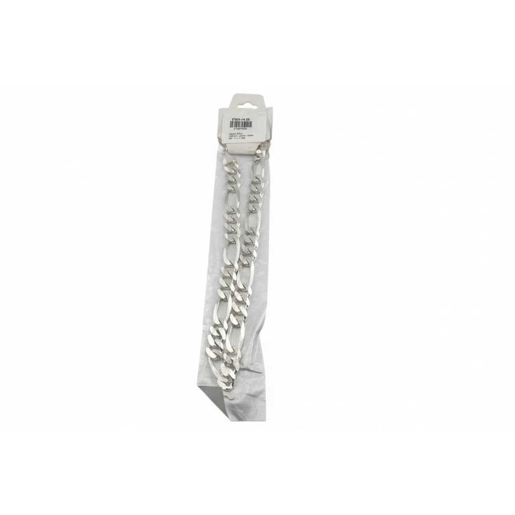 Figaro Silver Chain in 925 Sterling | Classic Italian Link
