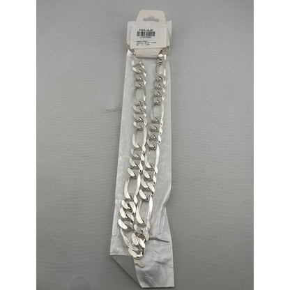 Figaro Silver Chain in 925 Sterling | Classic Italian Link