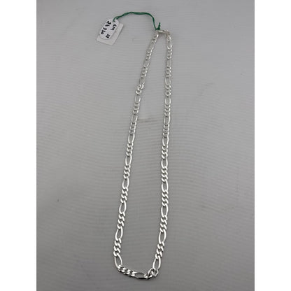 Figaro Silver Chain in 925 Sterling | Classic Italian Link