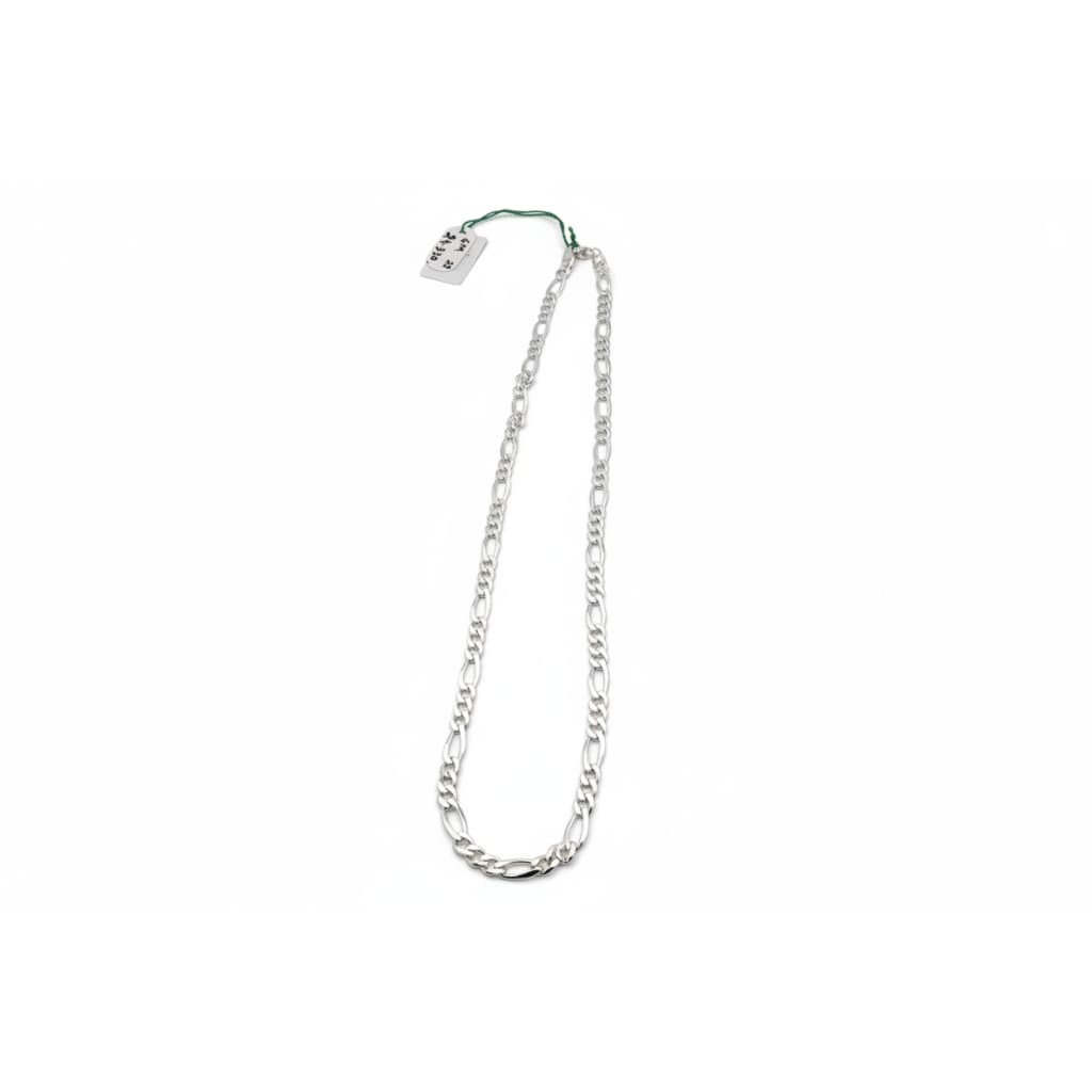 Figaro Silver Chain in 925 Sterling | Classic Italian Link