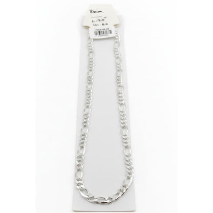 Figaro Silver Chain in 925 Sterling | Classic Italian Link