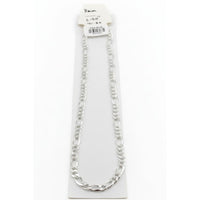 Load image into Gallery viewer, Figaro Silver Chain in 925 Sterling Silver | Italian Link Necklace
