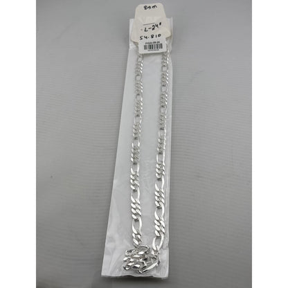 Figaro Silver Chain in 925 Sterling | Classic Italian Link
