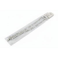 Load image into Gallery viewer, Figaro Silver Chain in 925 Sterling Silver | Italian Link Necklace
