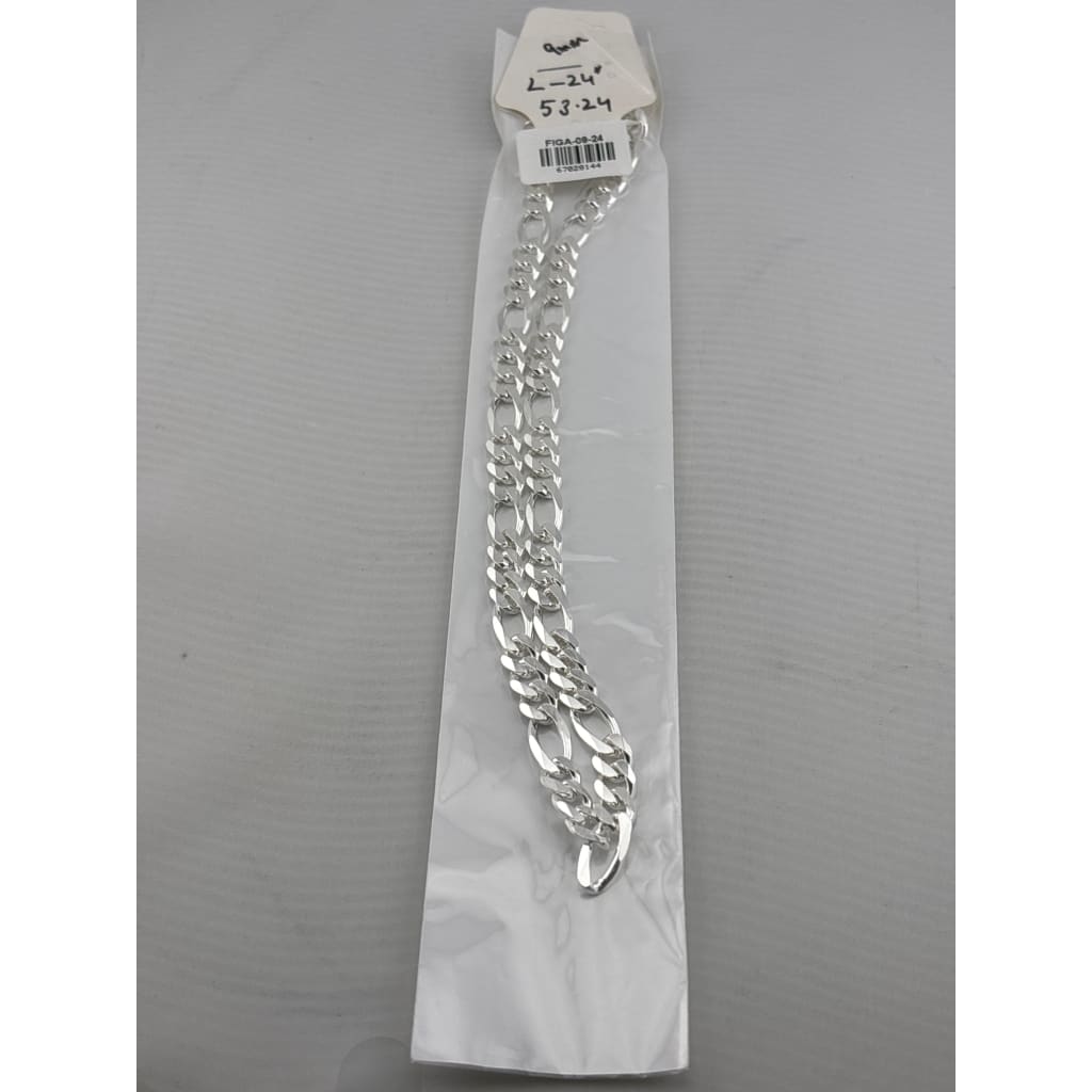 Figaro Silver Chain in 925 Sterling | Classic Italian Link