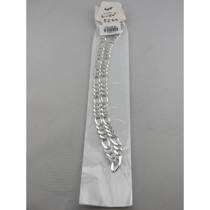 Figaro Silver Chain in 925 Sterling | Classic Italian Link