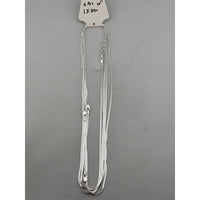 Load image into Gallery viewer, Fine Flat Curb Silver Chain 925
