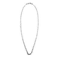 Load image into Gallery viewer, Flat Cable Silver Chain in 925 Sterling | Diamond-Cut Oval
