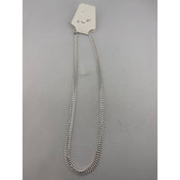 Load image into Gallery viewer, Flat Foxtail Silver Chain in 925 Sterling | Woven Double
