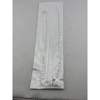 Load image into Gallery viewer, Floral Border Anklet – 925 Sterling Silver – Elegant Chain Design – 33g
