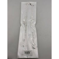 Load image into Gallery viewer, Floral Charm Station Silver Anklet – 99.9% Pure Silver – Weight:22g
