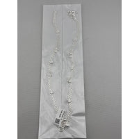 Load image into Gallery viewer, Floral Wave Silver Anklet – 99.9% Pure Silver – Adjustable – 26.40 g
