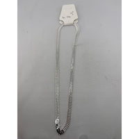 Load image into Gallery viewer, Foxtail Silver Chain in 925 Sterling | Flat Woven Chevron
