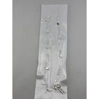 Load image into Gallery viewer, Geometric Bead Chain Anklet – 925 Sterling Silver – Adjustable – 17g
