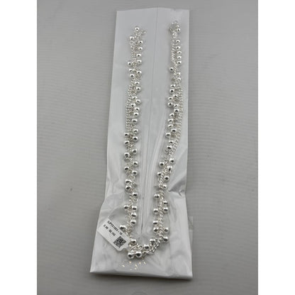 Ghungroo Silver Anklet – 99.9% Pure Adjustable Weight: 50 g