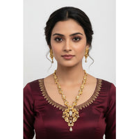 Load image into Gallery viewer, Gold-Plated 925 Sterling Silver Ornate Floral Statement
