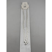 Load image into Gallery viewer, Heavy Curb Link Silver Chain in 925 Sterling Silver | Thick Chain Necklace

