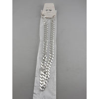 Load image into Gallery viewer, Heavy Curb Link Silver Chain in 925 Sterling | Thick