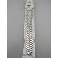 Load image into Gallery viewer, Heavy Curb Link Silver Chain in 925 Sterling Silver | Thick
