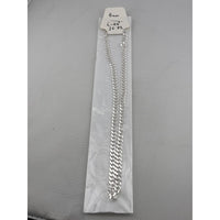 Load image into Gallery viewer, Heavy Curb Link Silver Chain in 925 Sterling Silver | Thick Chain Necklace
