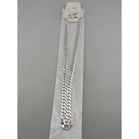 Load image into Gallery viewer, Heavy Curb Link Silver Chain in 925 Sterling Silver | Thick Chain Necklace
