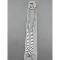 Load image into Gallery viewer, Heavy Curb Link Silver Chain in 925 Sterling Silver | Thick Chain Necklace
