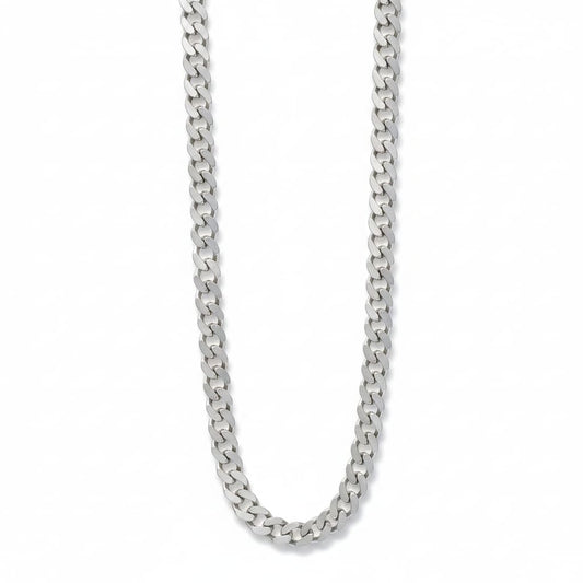 Heavy Curb Link Silver Chain in 925 Sterling | Thick