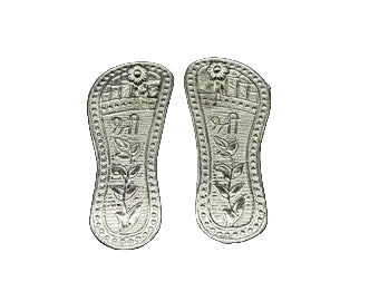 Silver Charan Paduka / Lakshmi Vishnu Charan