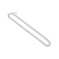 Load image into Gallery viewer, Japanese Curb Silver Chain in 925 Sterling Silver | Sleek
