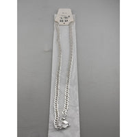 Load image into Gallery viewer, Japanese Curb Silver Chain in 925 Sterling Silver | Sleek Flat Link Chain Necklace
