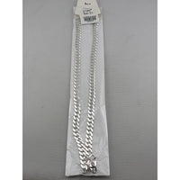 Load image into Gallery viewer, Japanese Curb Silver Chain in 925 Sterling Silver | Sleek
